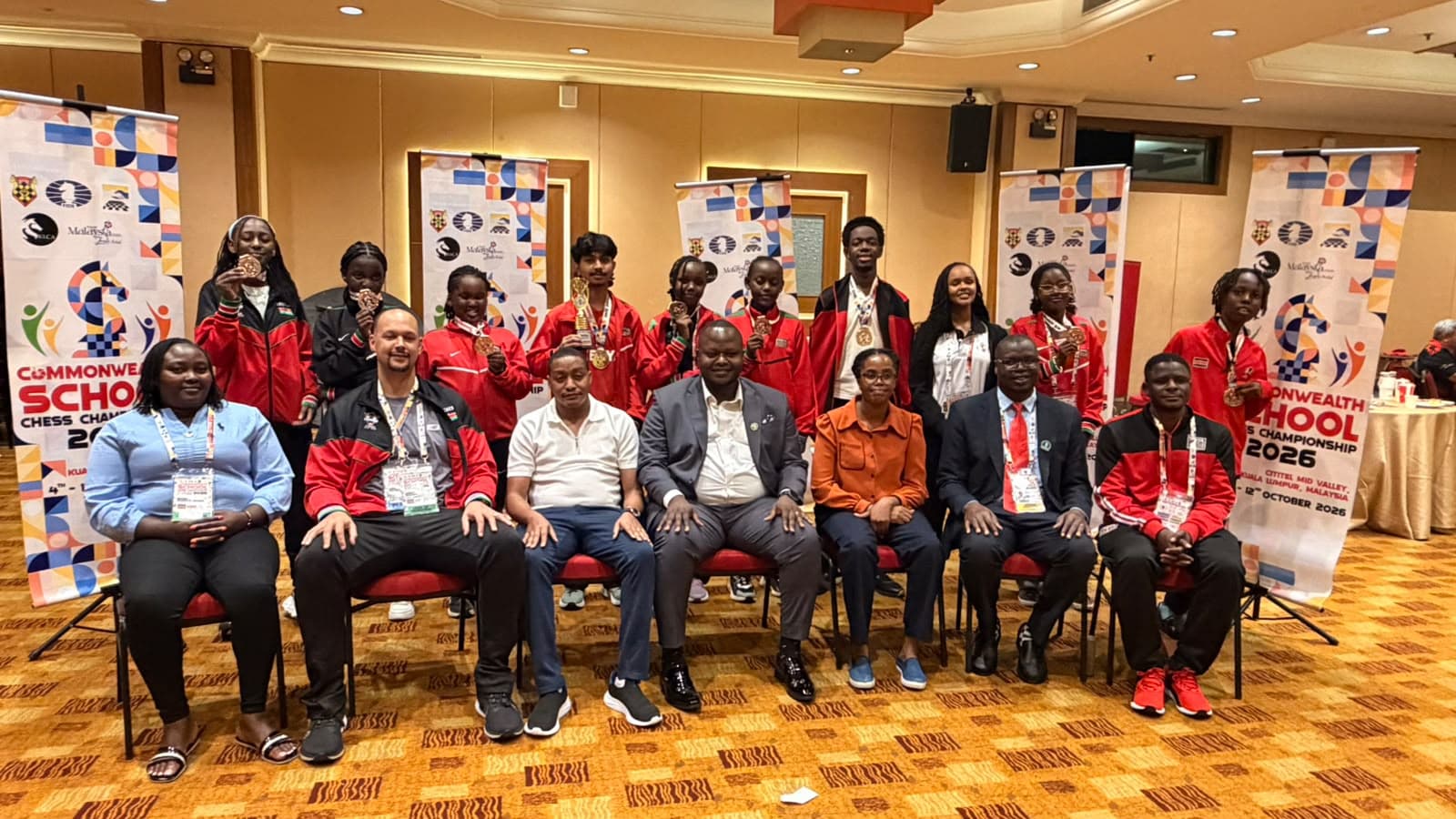 Africa Shines at the Inaugural Commonwealth Schools Chess Championship 2026!